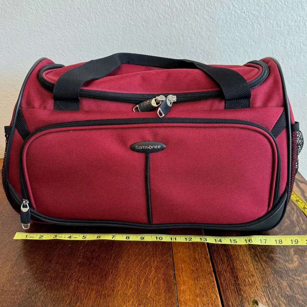 Samsonite red black